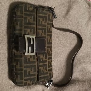 Fendi Vintage Zucca Baguette Rare